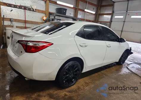 2016 Toyota Corolla L from USA, damaged, VIN 2T1BURHE6GC580193